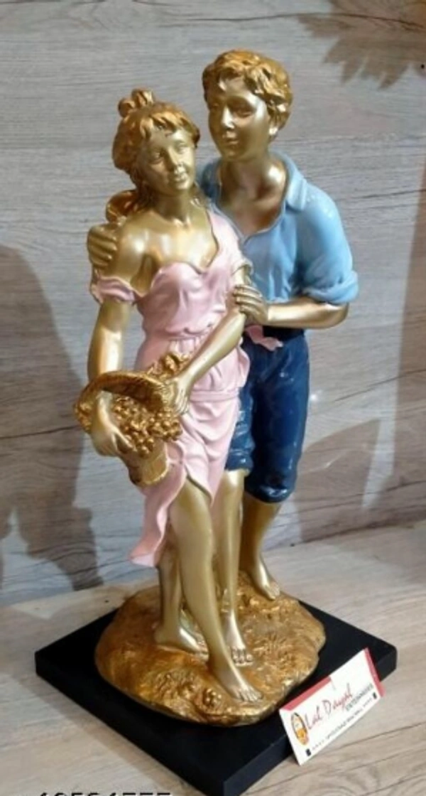 Attractive Antique Beautiful Couple Showpiece - Standard, porcelain, Other, Pack of1